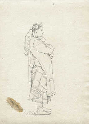 Соколов Павел Петрович. Портрет девушки